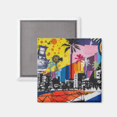 Stedelijke Kunst 18. Magneet (Voorkant / Achterkant)