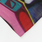 Stedelijke Kunst 1. Fleece Deken (Hoek)