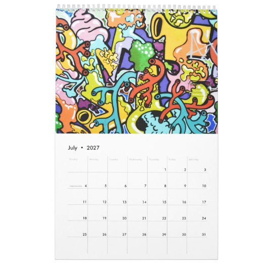 Stedelijke Kunst 2022 Kalender (Jul 2027)