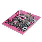 Stedelijke Kunst 8. Tegeltje (Zijkant)