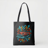 Stedelijke Kunst Winkel Boodschappentas Tote Bag (Voorkant)
