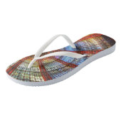 Stedelijke Landschappen Funky Flip Flops (Schuin)