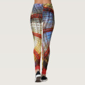 Stedelijke Landschappen Funky Leggings (Achterkant)