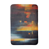 Stedelijke lichten Abstracte geometrie Badmat (Voorkant Verticaal)
