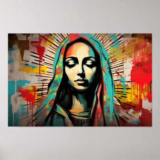Stedelijke Madonna Poster (Voorkant)