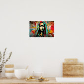 Stedelijke Madonna Poster (Keuken)