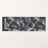 Stedelijke Militaire Leger Camouflage Gepersonalis Yogamat (Voorkant (horizontaal))