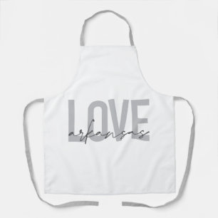 Stedelijke, moderne, eenvoudige, coole design Love Schort