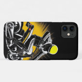 🌃 Stedelijke motorrijder in beweging Case-Mate iPhone Case (Achterkant (horizontaal))