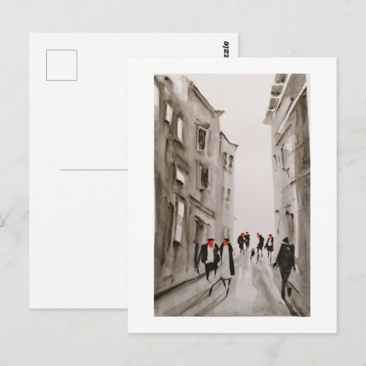 Stedelijke ontwellers Art Briefkaart 11 (Voorkant / Achterkant)