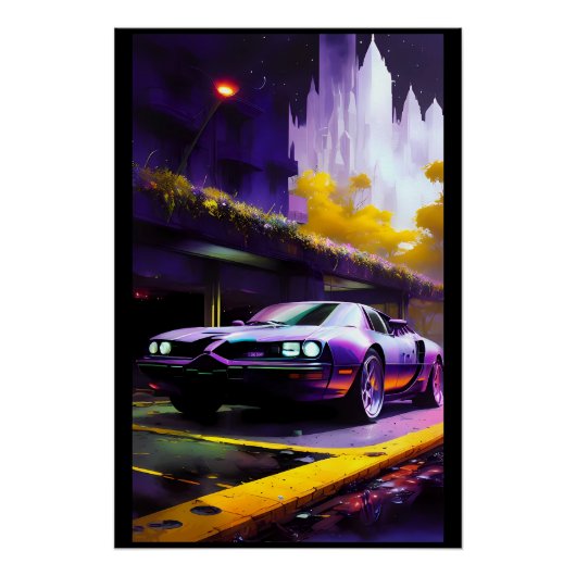 Stedelijke Parkeer Droomwereld Perfect Poster (Voorkant)