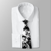 Stedelijke Punk graffiti Stropdas (Gebonden)