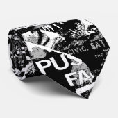 Stedelijke Punk graffiti Stropdas (Opgerold)