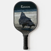 Stedelijke rij in de schaduw van grijs en zwart pickleball paddle (Voorkant)