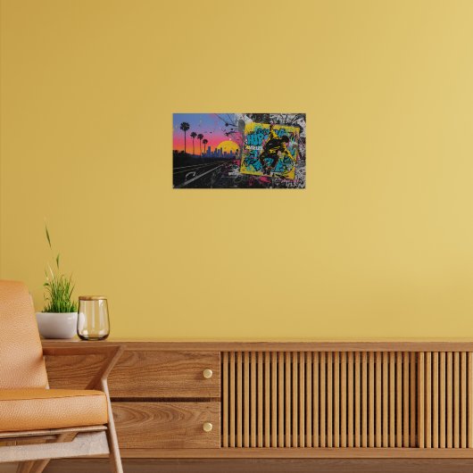 Stedelijke Ritmes: Los Angeles in Beweging Poster (Woonkamer 2)