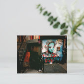 Stedelijke scherven - Straatkunst - New York City Briefkaart (Staand voorkant)