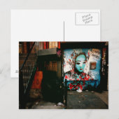Stedelijke scherven - Straatkunst - New York City Briefkaart (Voorkant / Achterkant)