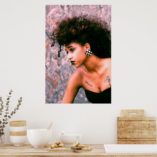 Stedelijke schoonheid poster (Keuken)