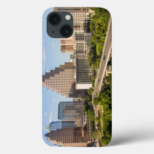 Stedelijke skyline aan Lady Bird Lake iPhone 13 Hoesje