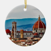 Stedelijke stad Florence, Italië Keramisch Ornament (Voorkant)