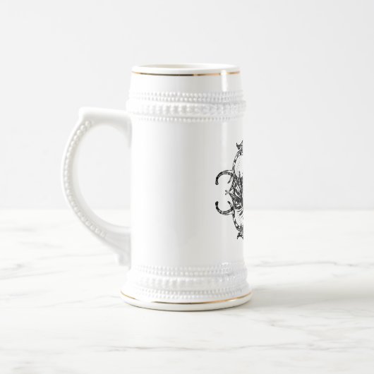 Stedelijke stammenschil bierpul (Links)