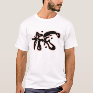 Stedelijke stamtrend t-shirt
