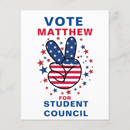 Stedelijke stem voor klasse President: VICTORY-tek Flyer (Voorkant)