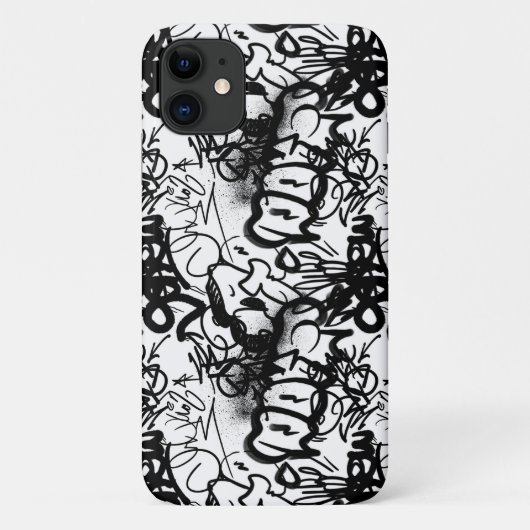 Stedelijke straat kunst graffiti patroon  Case-Mate iPhone case (Achterkant)