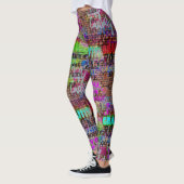 Stedelijke Straatkunst Graffiti Leggings (Links)