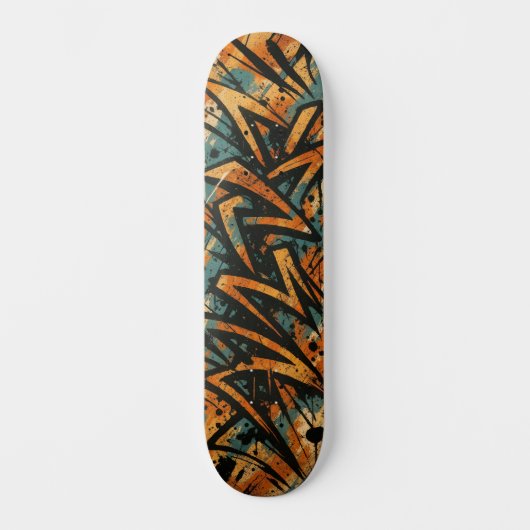 Stedelijke Straatkunst Graffiti Skateboard 1 (Voorkant)