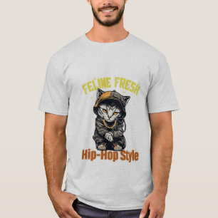 Stedelijke Straatstijl Kat - Hip-Hop Legende Kitty T-shirt