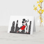 Stedelijke tango kaart (Gele Bloem)