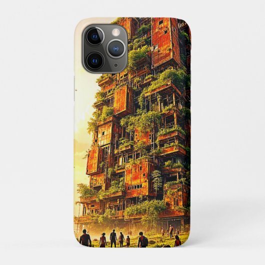 stedelijke terugkeer van de natuur Case-Mate iPhone case (Achterkant)
