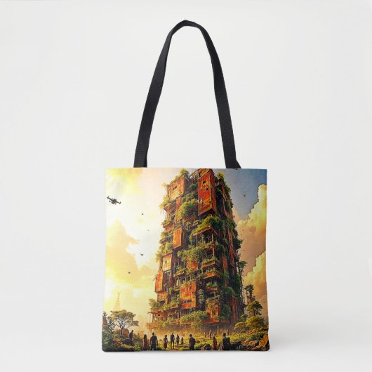 stedelijke terugkeer van de natuur tote bag (Voorkant)