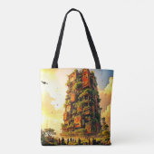 stedelijke terugkeer van de natuur tote bag (Achterkant)