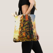 stedelijke terugkeer van de natuur tote bag (Dichtbij)