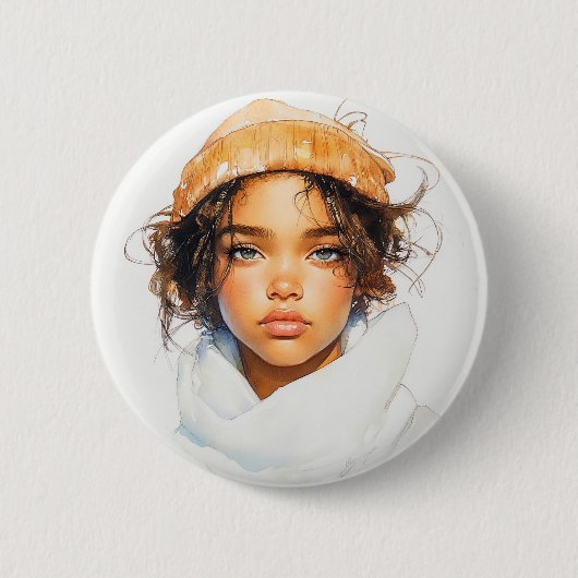 Stedelijke Tiener Ronde Button 5,7 Cm (Voorkant)