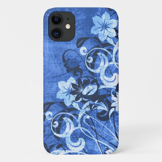 Stedelijke Tuin (Blauw) Case-Mate iPhone Case (Achterkant)
