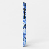 Stedelijke Tuin (Blauw) Case-Mate iPhone Case (Achterkant/links)