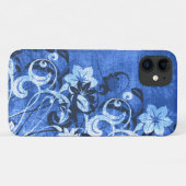 Stedelijke Tuin (Blauw) Case-Mate iPhone Case (Achterkant (horizontaal))