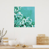 Stedelijke Tuin Poster Print (Keuken)