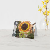 Stedelijke Tuinen Notecard Kaart (Gele Bloem)