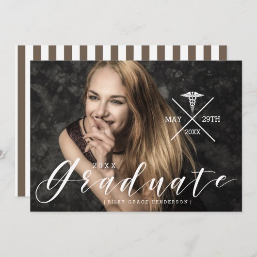 Stedelijke Typografie | Aankondiging Verpleegkunde (Voorkant / Achterkant)