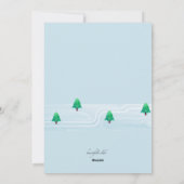 Stedelijke verhuis aankondiging voor vakantieperio (Achterkant)