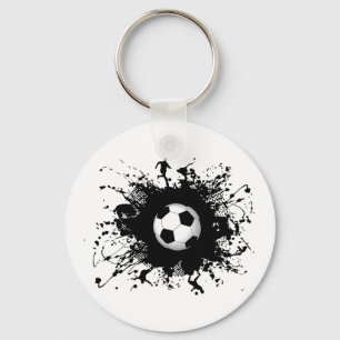 Stedelijke voetbalstijl sleutelhanger