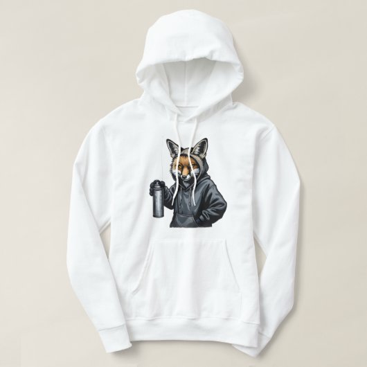 Stedelijke Vos Tagger Hoodie (Design voorkant)