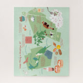 Stedelijke wandelkaart van Brooklyn Legpuzzel (Verticaal)