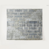 Stedelijke witte bakstenen muur fotografie studio  wandkleed (Voorkant (horizontaal))