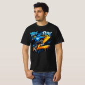 Stedelijke Z Graffiti Klimmer Straat T-shirt (Voorkant volledig)