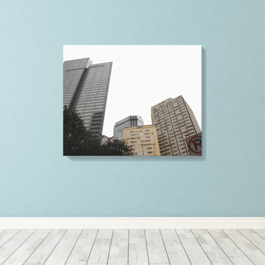 steden canvas afdruk (Insitu (Houten vloer))